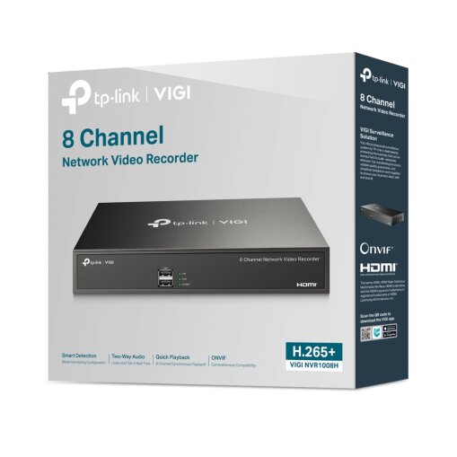 VIGI 8 Channel Network Video Recorder