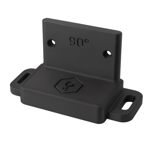 MotionCurtain Indoor Mount Black  45° / 60° / 70° / 90°