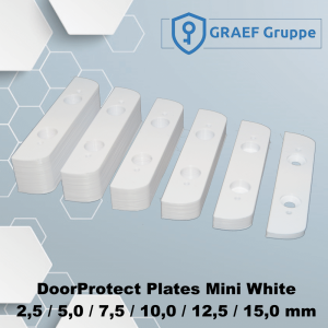 DoorProtect Plates Mini White 2,5 / 5 / 7,5 / 10 / 12,5 /...