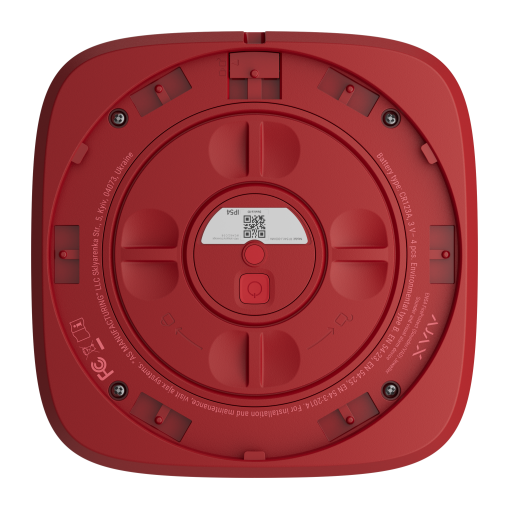 Ajax EN54 FireProtect (Sounder/VAD) rot