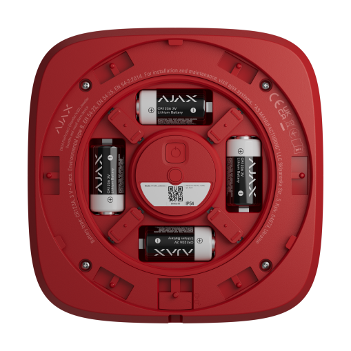Ajax EN54 FireProtect (Sounder) rot