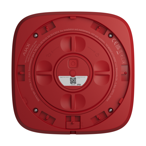 Ajax EN54 FireProtect (Sounder) rot