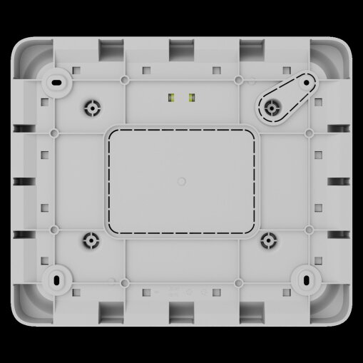 Ajax GlandBox weiß – Gehäuseerweiterung für Fire Hub