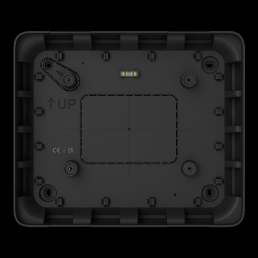 Ajax GlandBox schwarz – Gehäuseerweiterung für Fire Hub