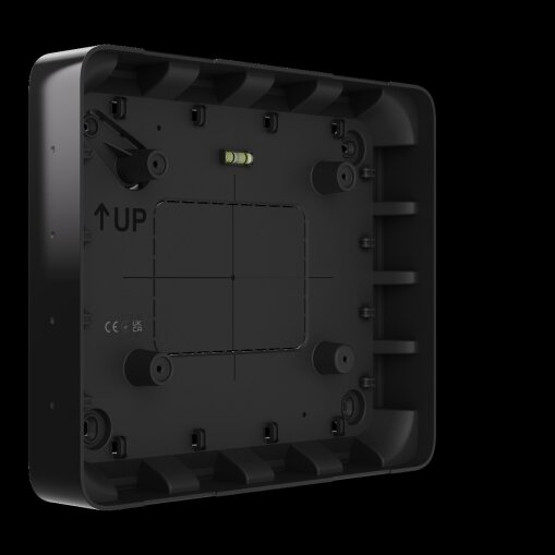 Ajax GlandBox schwarz – Gehäuseerweiterung für Fire Hub