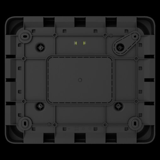Ajax GlandBox schwarz – Gehäuseerweiterung für Fire Hub