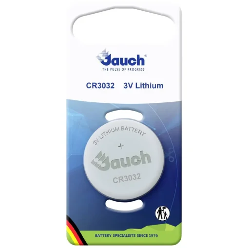 JAUCH Quartz Knopfzelle CR 3032  | 10er Pack