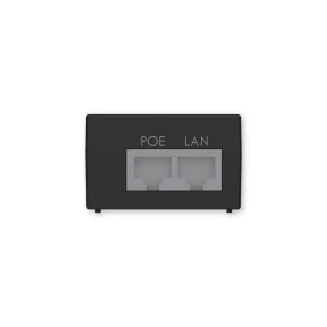 EU Single Port Gigabit PoE Injector, 30 W