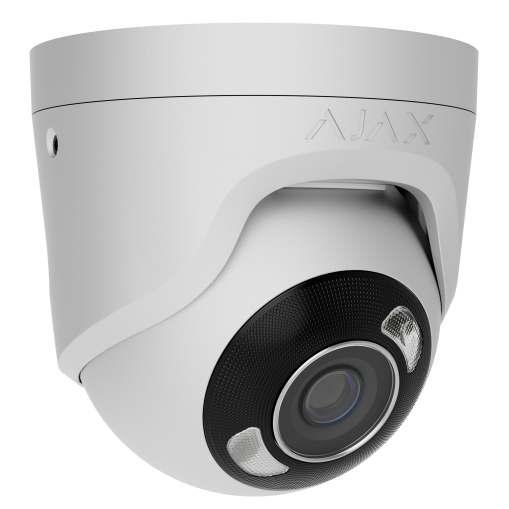 Ajax TurretCam HL (8MP/ 2.8 mm) White