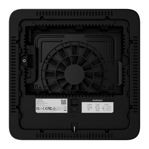 Ajax 8-Kanal NVR HAC Netzwerkrekorder black