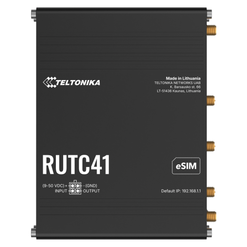 Teltonika RUTC41 | 4G Edge Router mit Docker & Wi-Fi 6