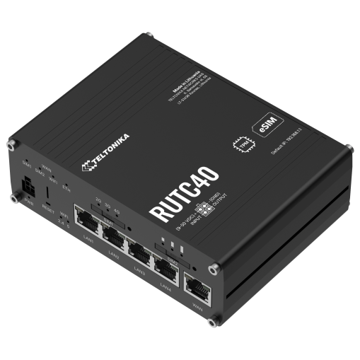 Teltonika RUTC40 | 4G Edge Router mit Docker, Wi‑Fi 6 & Dual SIM