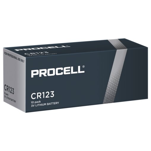 Duracell Procell CR123A Spezialbatteriere 10-Pack