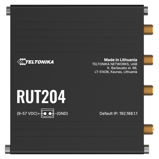 Teltonika RUT204 | LTE Router mit CAN Bus (J1939, CANOpen)